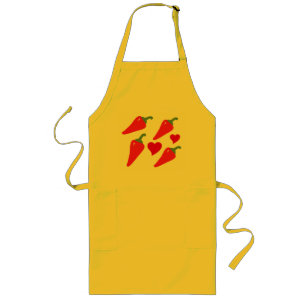 Avental Longo Hot Pepper Cooks Apron