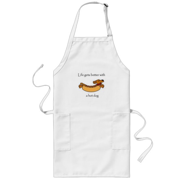 Avental Longo Hotdog Apron (Frente)