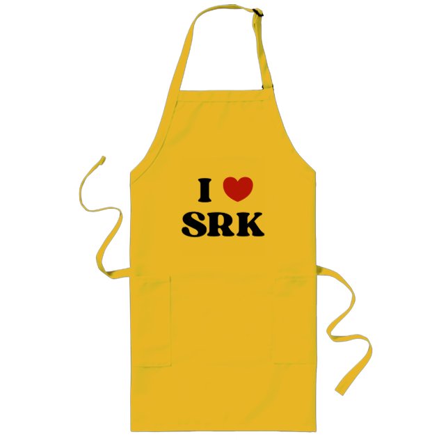 Avental Longo I love SRK - I Love Shahrukh Khan (Frente)