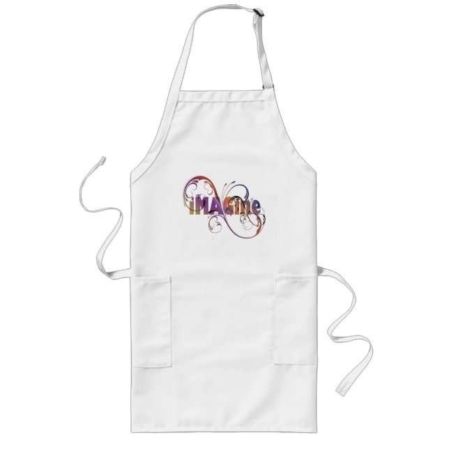 Avental Longo "Imagine" Apron (Frente)
