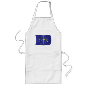 Avental Longo Indiana Flag Apron
