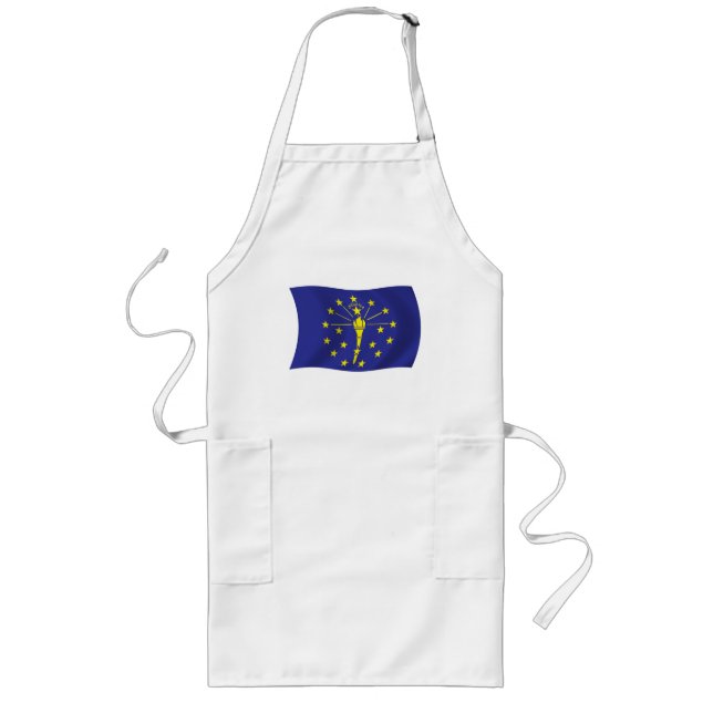 Avental Longo Indiana Flag Apron (Frente)