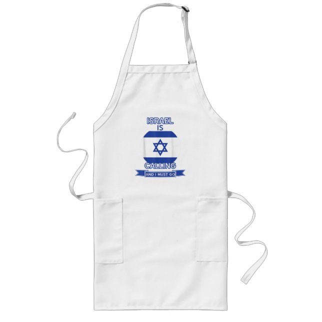 Avental Longo Israel está chamando e eu devo ir (Frente)