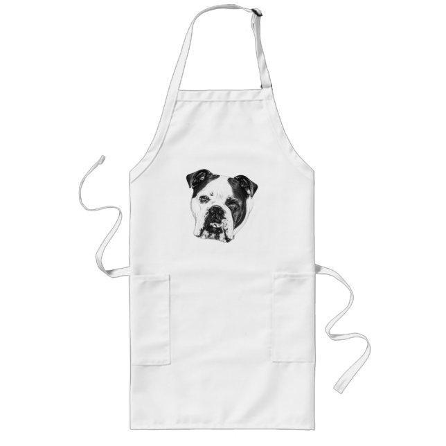 Avental Longo Kitchen Carol Bulldog Apron (Frente)
