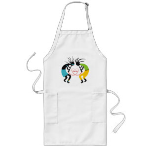 Avental Longo Kokopelli Love Aprons