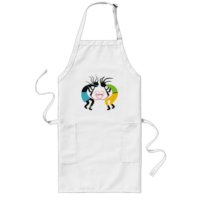 Avental Longo Kokopelli Love Aprons (Frente)
