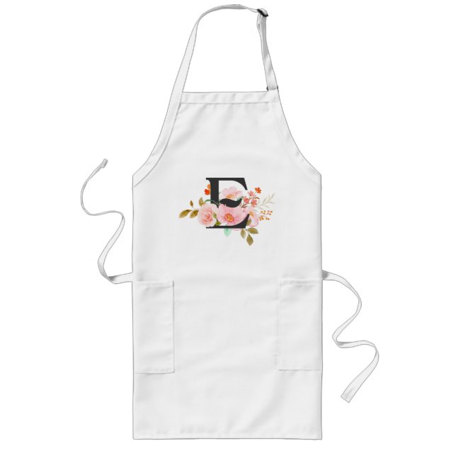 Avental Longo Letter E Long Apron (Frente)