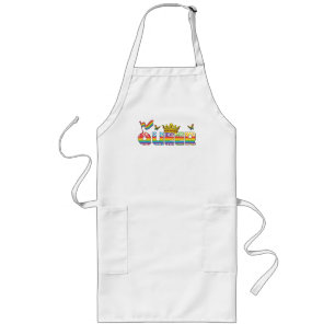 Avental Longo LGBTQ - Fila - Cor arco-íris