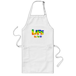 Avental Longo Life Go For It Apron