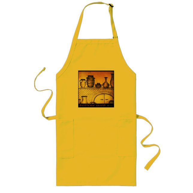 Avental Longo Loja da cerâmica (Frente)