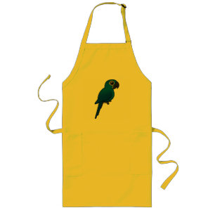 Avental Longo Macaw do jacinto