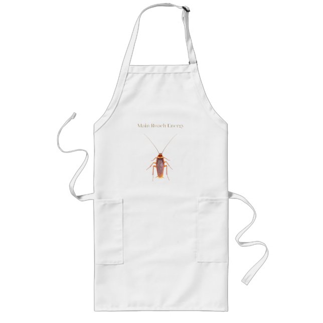 Avental Longo Main Roach Energy Apron| The Unhinged Closet (Frente)