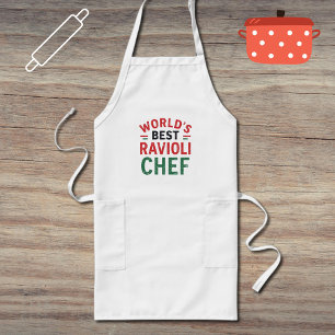 Avental Longo Melhor Chef de Ravioli do Mundo