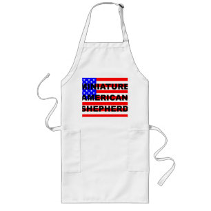 Avental Longo mini am aussie usa flag
