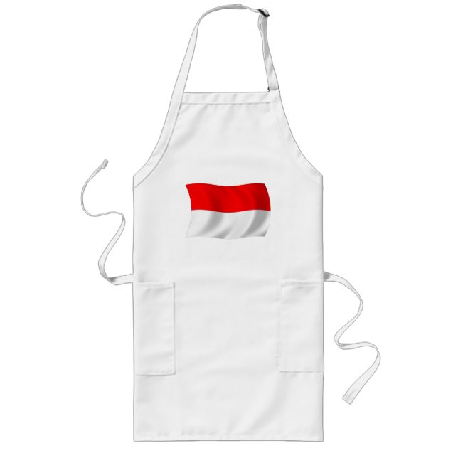 Avental Longo Mônaco Flag Apron (Frente)