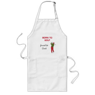 Avental Longo Nascer ao Golfe Forçado a Cozinhar, Golfe, Cluster