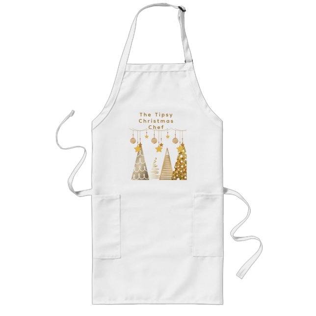 Avental Longo Natal 2025 Quirky tree & Baubles PJ (Frente)