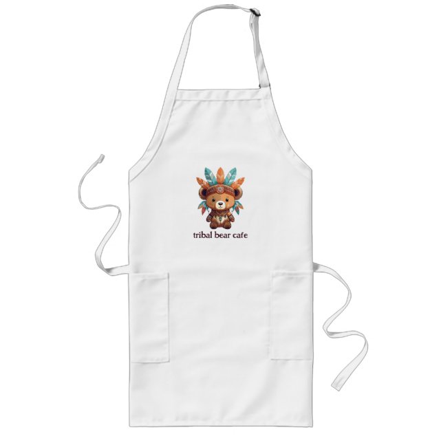 Avental Longo Native American Bear (Frente)