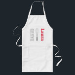 Avental Longo O Criador Personalizado Apron Adulto<br><div class="desc">Para seu padeiro significativo! Personalize-o com o nome do destinatário ou clique no botão "Personalizar o texto" para ir até a ferramenta design onde você pode adicionar texto,  alterar a fonte,  o tamanho do texto,  a cor do texto,  o posicionamento do texto e muito mais.</div>