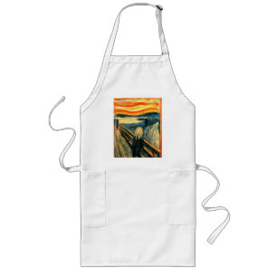 Avental Longo O Gritar de Edvard Munch