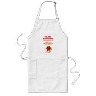 Avental Longo O MANApron LARANJA
