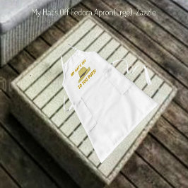 Avental Longo O meu chapéu está fora da Fedora