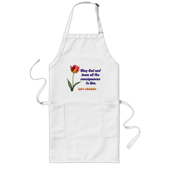 Avental Longo Obey God Apron (Frente)