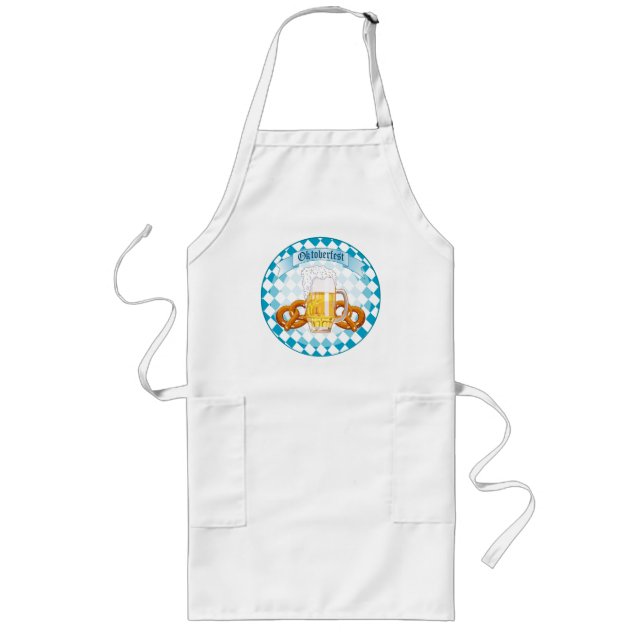Avental Longo Oktoberfest Pretzels & Beer (Frente)