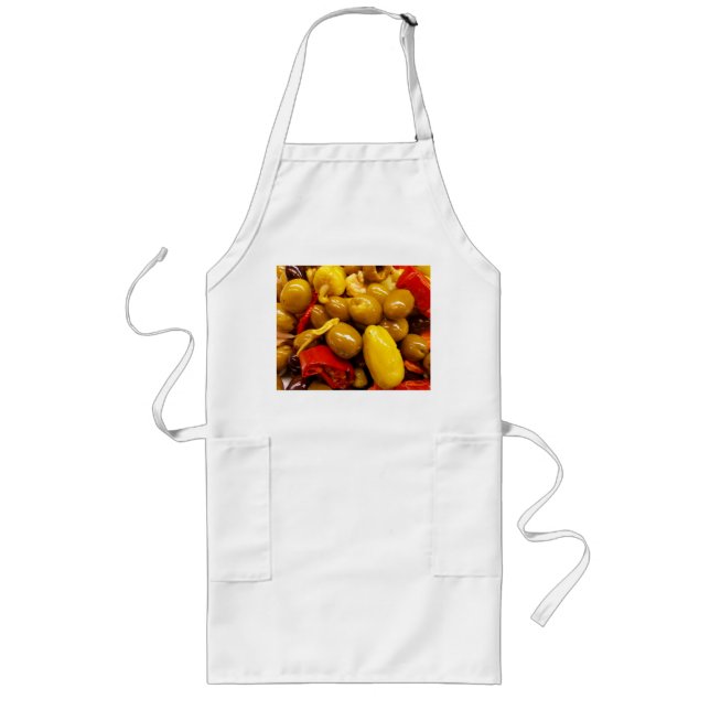 Avental Longo Olives Apron (Frente)
