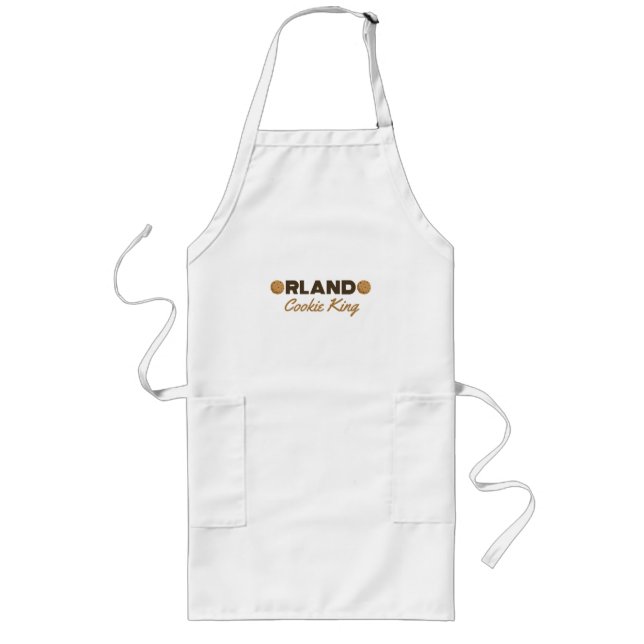 Avental Longo Orlando cookie King long apron (Frente)