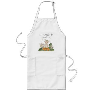 Avental Longo Ovelha da Floresta sendo Mãe