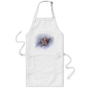 Avental Longo Papais noeis Oferecem Apron