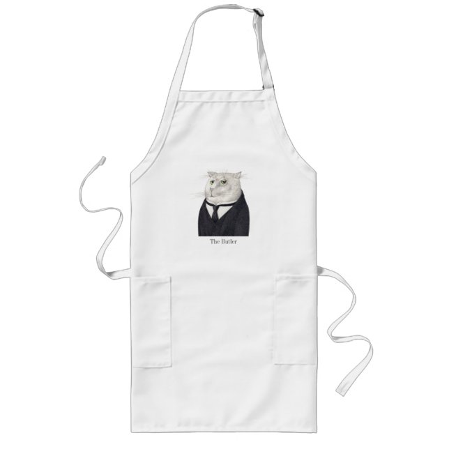 AVENTAL LONGO PARA GATOS DE BUTLER (Frente)
