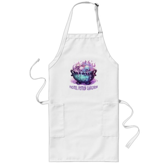 Avental Longo Pastel Potion Cauldron (Frente)
