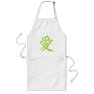 Avental Longo Peças de Amor Kanji
