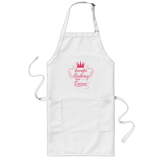 Avental Longo Personalisierbare Baking Queen (Frente)