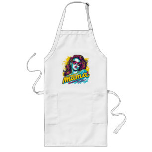 Avental Longo Personalizado Retro Mama Pop Art (12)