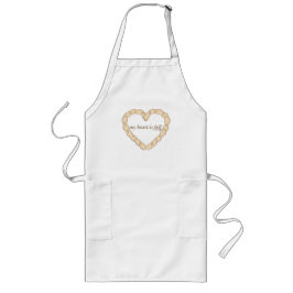 Avental Longo Pierogi Heart Apron