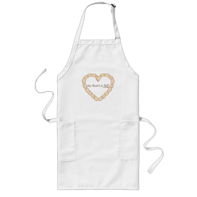 Avental Longo Pierogi Heart Apron (Frente)