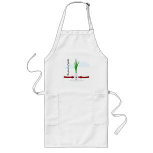 Avental Longo Poder do Alho - Camiseta Forte & Destemida