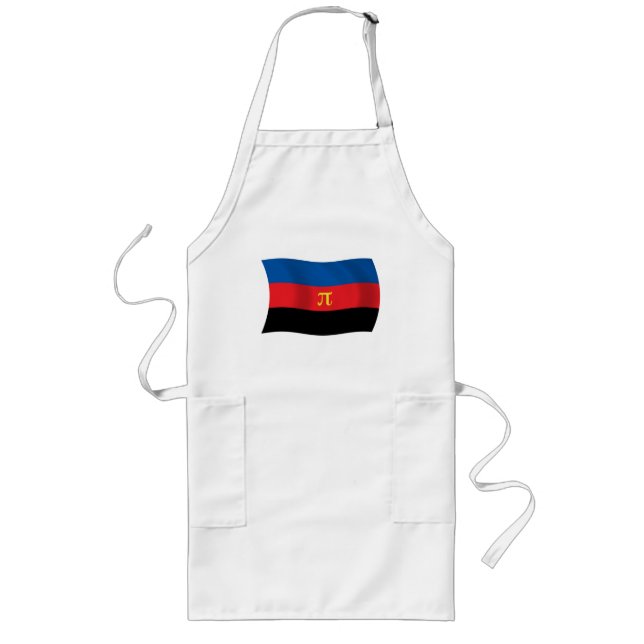 Avental Longo Polyamory Flag Apron (Frente)