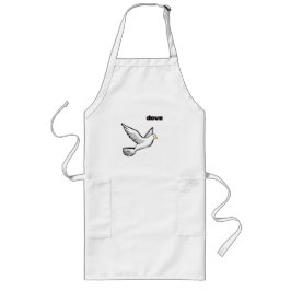 Avental Longo Pomba voadora