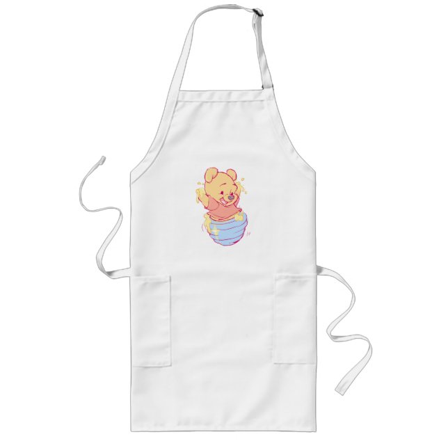 Avental Longo Pooh Long Apron (Frente)