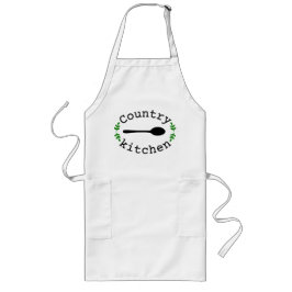 Avental Longo Presente de Cozinha Caseira Country