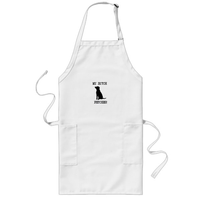 Avental Longo Presentes De churrasco Para Ele Gritando Apron Par (Frente)