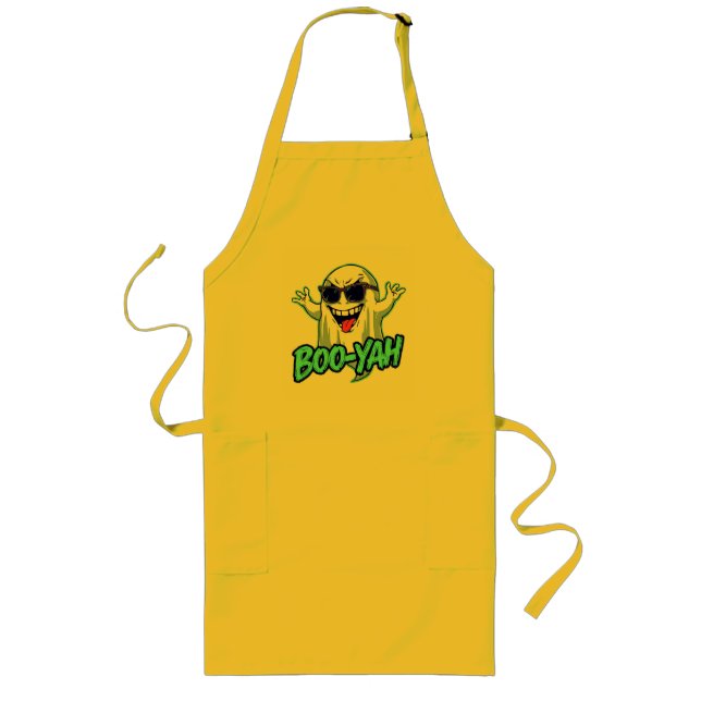 Avental Longo Quando acabar a assombração e os bons tempos se de (Frente)