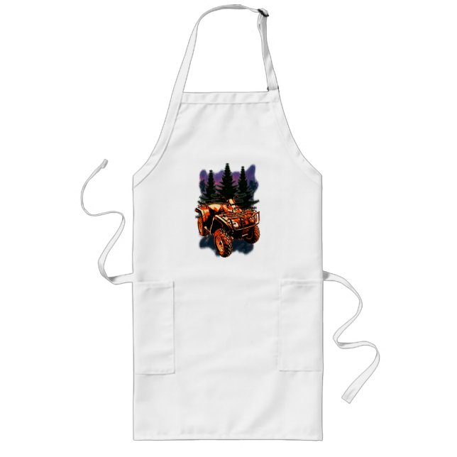 Avental Longo Quatro Rodas Apron (Frente)