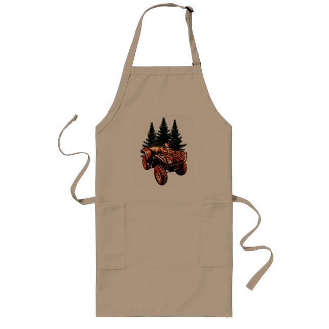 Avental Longo Quatro Rodas Apron (Frente)