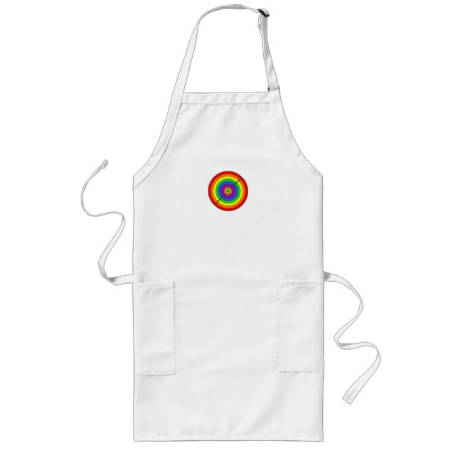Avental Longo Rainbow Apron (Frente)