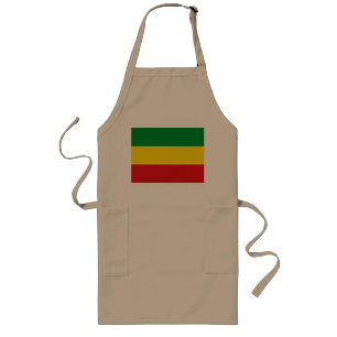 Avental Longo Rastafarian Flag Rasta Ethiopian